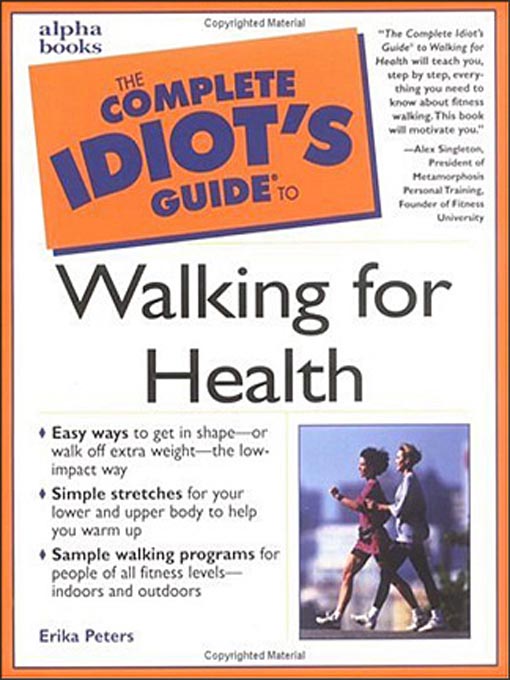 Cover image for The Complete Idiot's Guide to Walking for Health